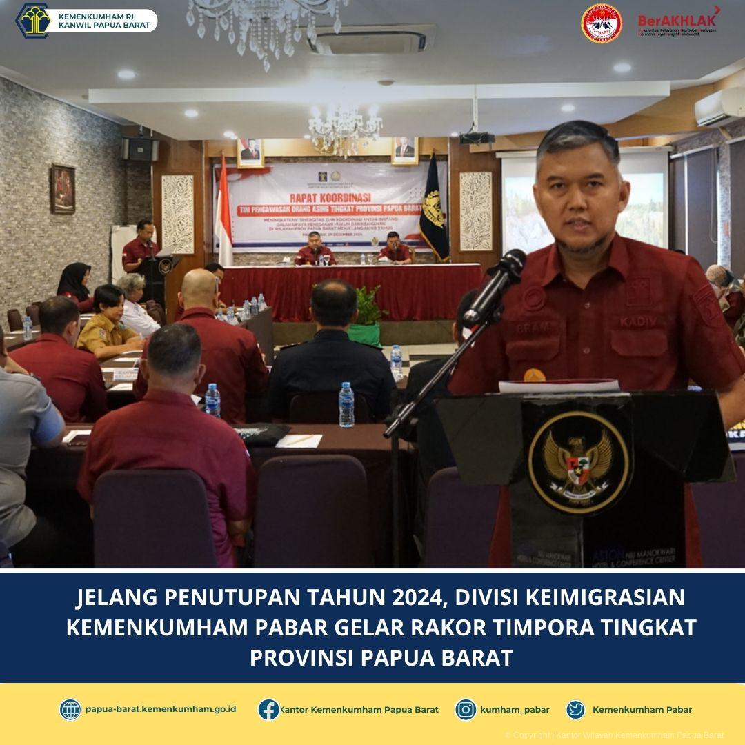 KANWIL KEMENKUMHAM PABAR ISI JUMAT SEHAT DENGAN SENAM PAGI BERSAMA