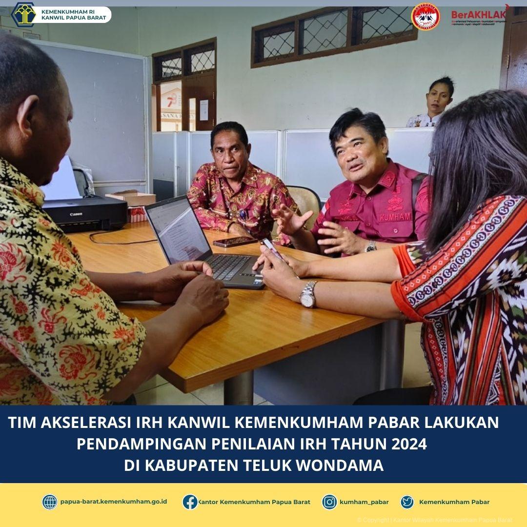 KANWIL KEMENKUMHAM PABAR ISI JUMAT SEHAT DENGAN SENAM PAGI BERSAMA 1