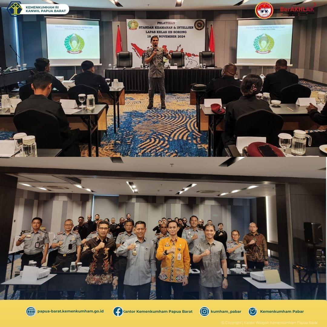 KANWIL KEMENKUMHAM PABAR ISI JUMAT SEHAT DENGAN SENAM PAGI BERSAMA 1