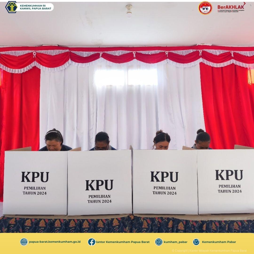KANWIL KEMENKUMHAM PABAR ISI JUMAT SEHAT DENGAN SENAM PAGI BERSAMA