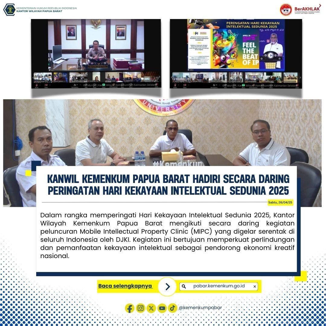 KEGIATAN PERINGATAN HARI KEKAYAAN INTELEKUAL SEDUNIA
