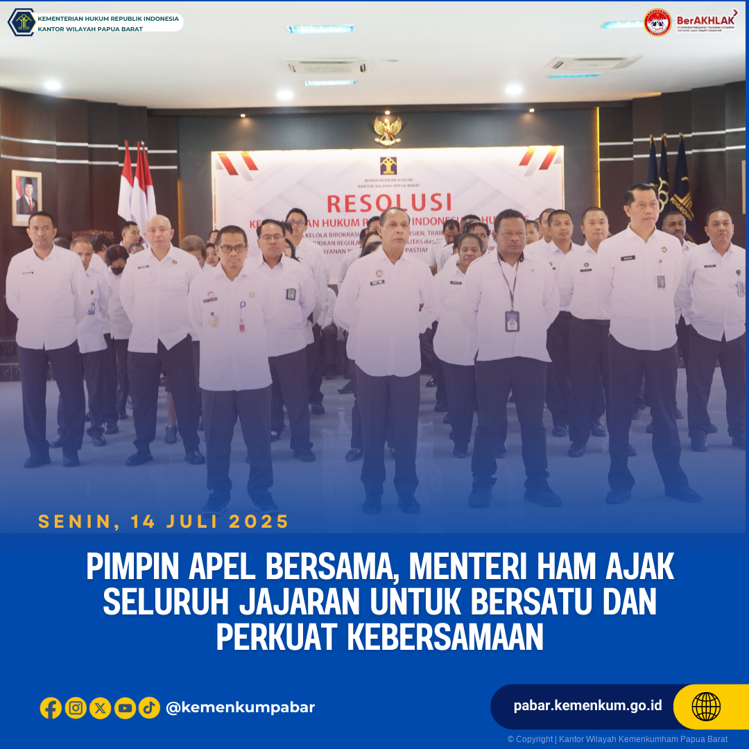 Putih Hijau Modern Pendaftaran Beasiswa Instagram Post 1