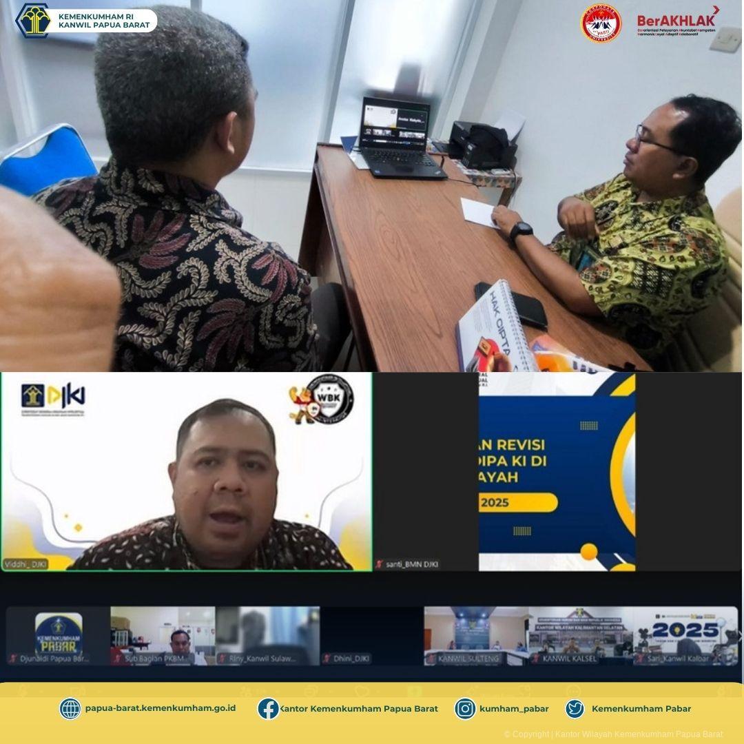 KANWIL KEMENKUMHAM PABAR ISI JUMAT SEHAT DENGAN SENAM PAGI BERSAMA
