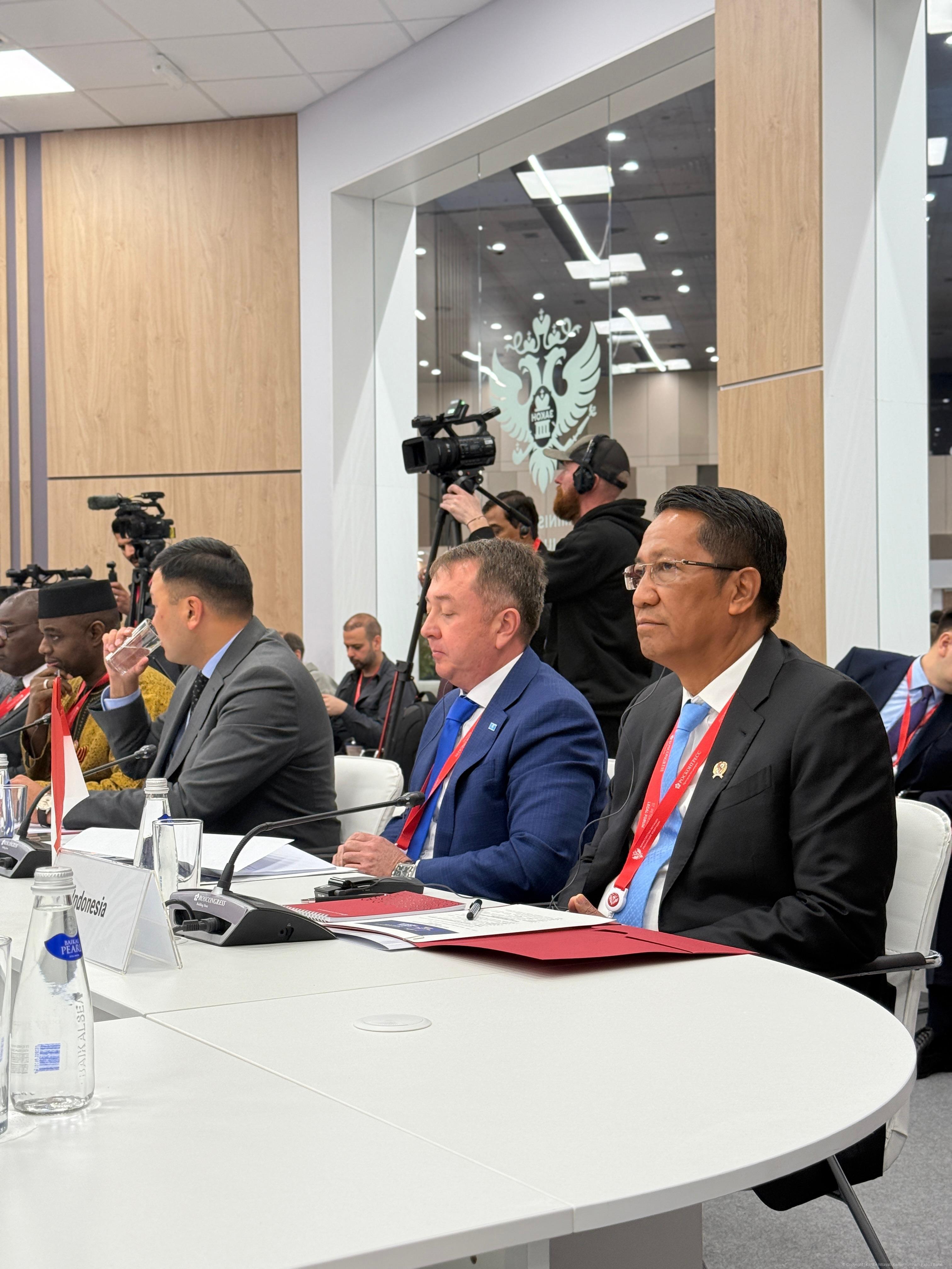St. Petersburg International Legal Forum (ILF): Menteri Hukum Republik Indonesia Sampaikan Inisiatif dan Inovasi Hukum di bawah Kepemimpinan Presiden Prabowo