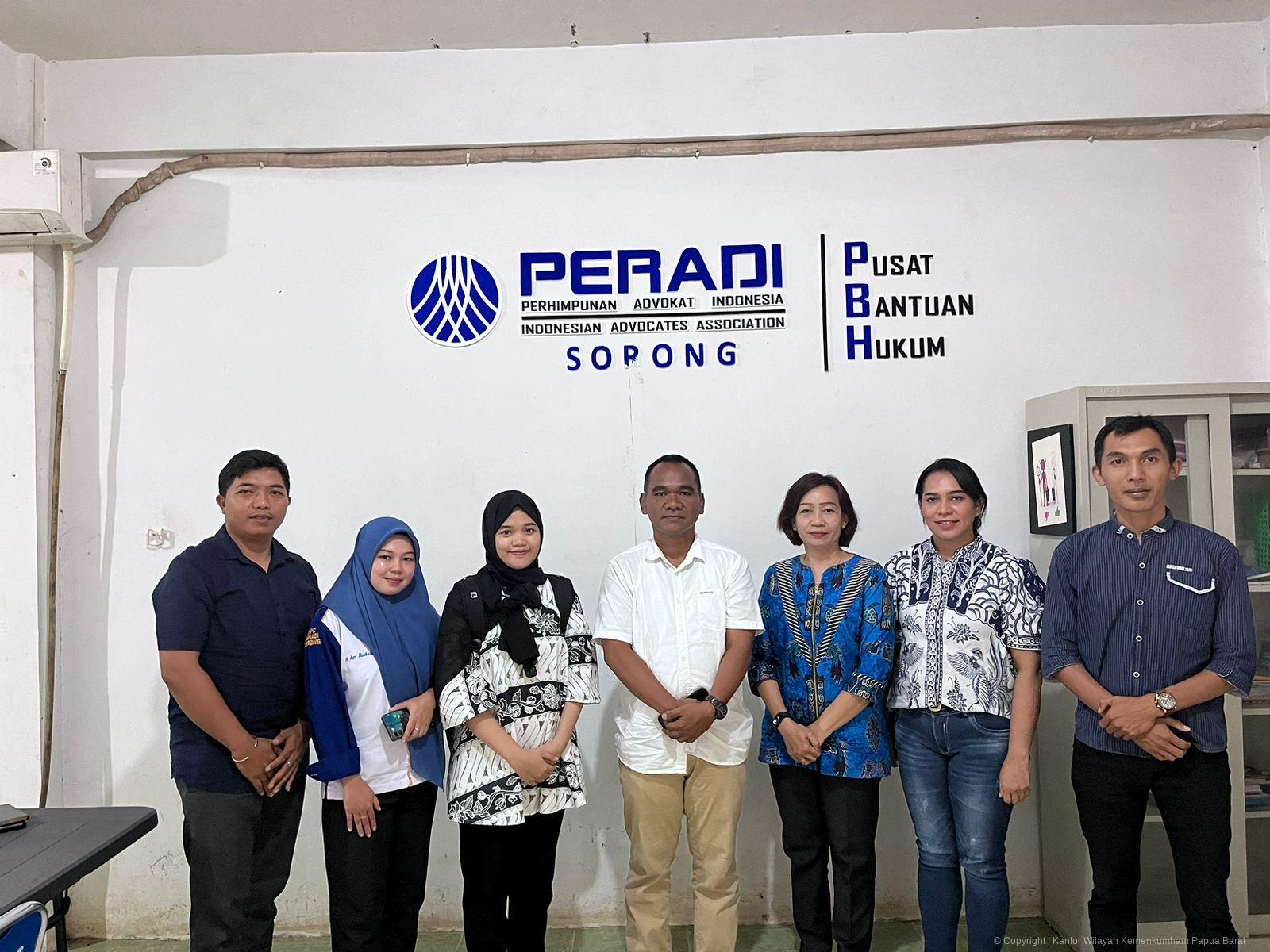 2. Koordinasi Aktualisasi Peran Paralegal di Kota Sorong