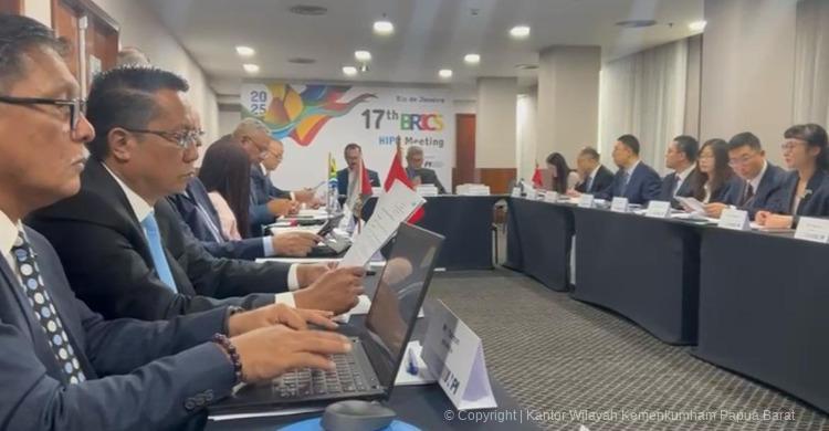 menkum kenalkan protokol jakarta di brics dorong keadilan hak cipta digital 282357